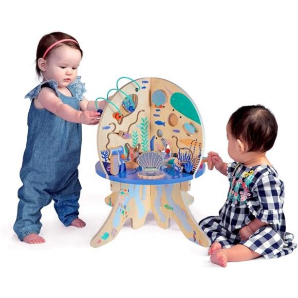 Manhattan Toy Deep Sea Adventure Wooden Toddler Activity Center - Picture 4 of 7